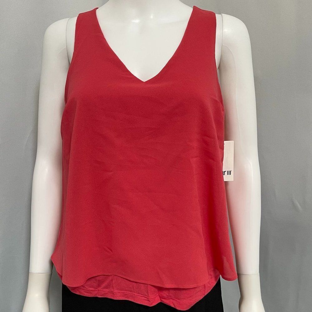 BarIII Red Blouse